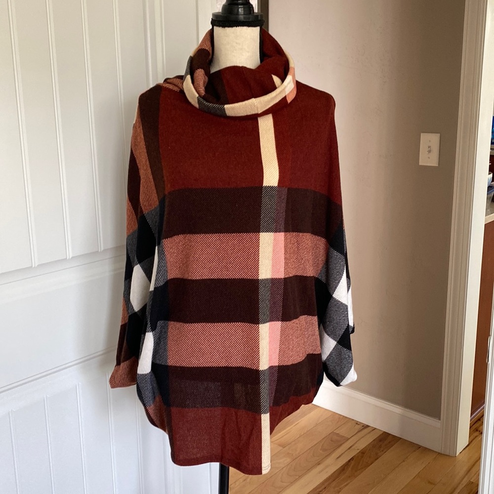 Lime and Chilli pocket poncho